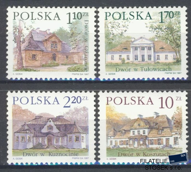 Polsko známky Mi 3651-54