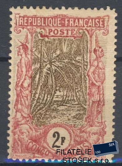 Congo Republique Francaise známky Yv 40 KVP Rez