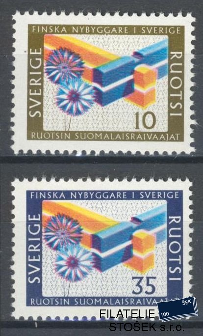 Švédsko známky Mi 584-85