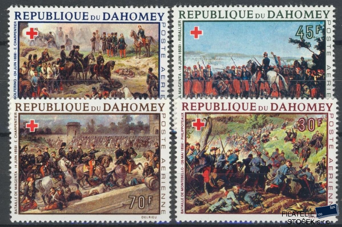 Dahomey známky Mi 0352-5