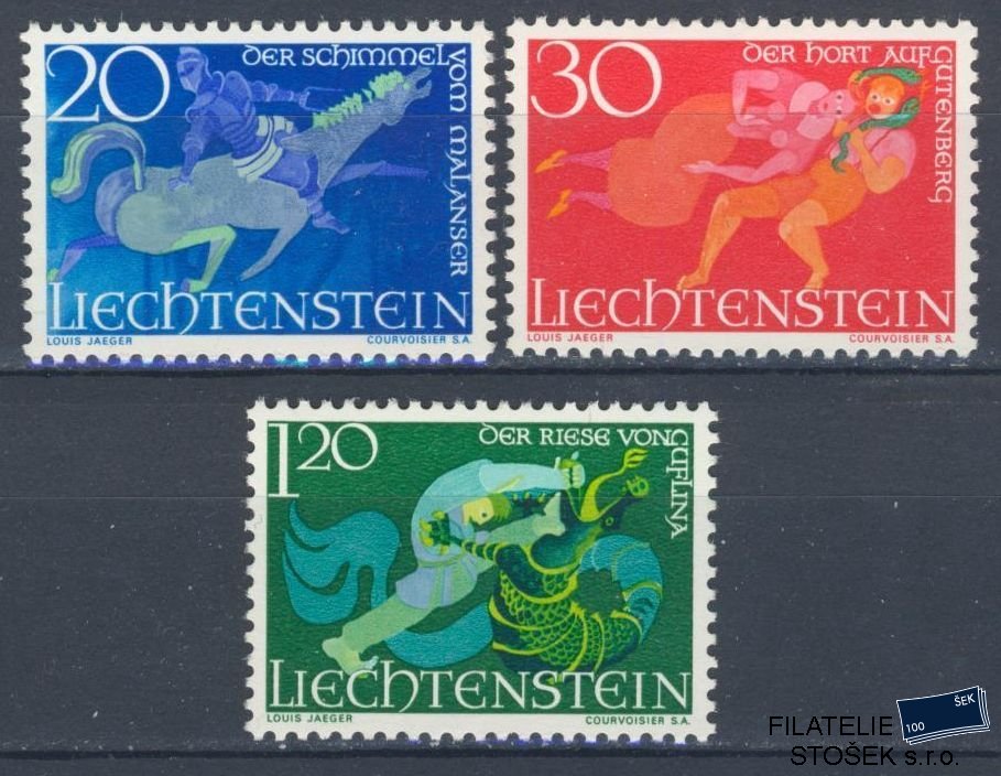 Liechtenstein známky Mi 475-7