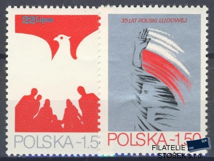 Polsko známky Mi 2640-41