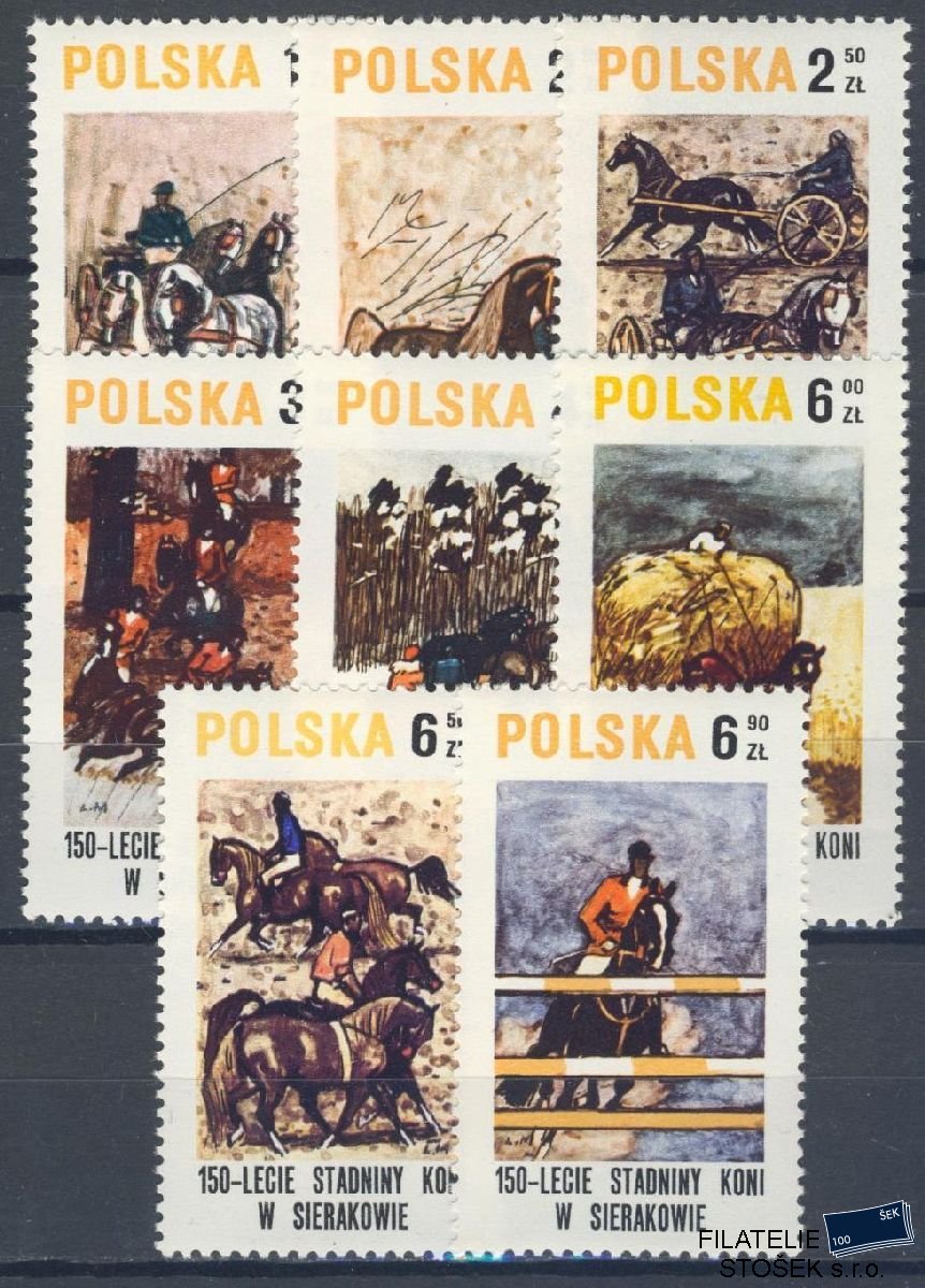 Polsko známky Mi 2664-71