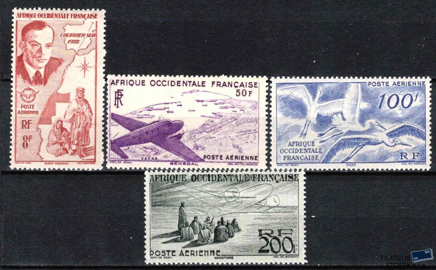 Afrique Occidentale známky Yv PA 11-14