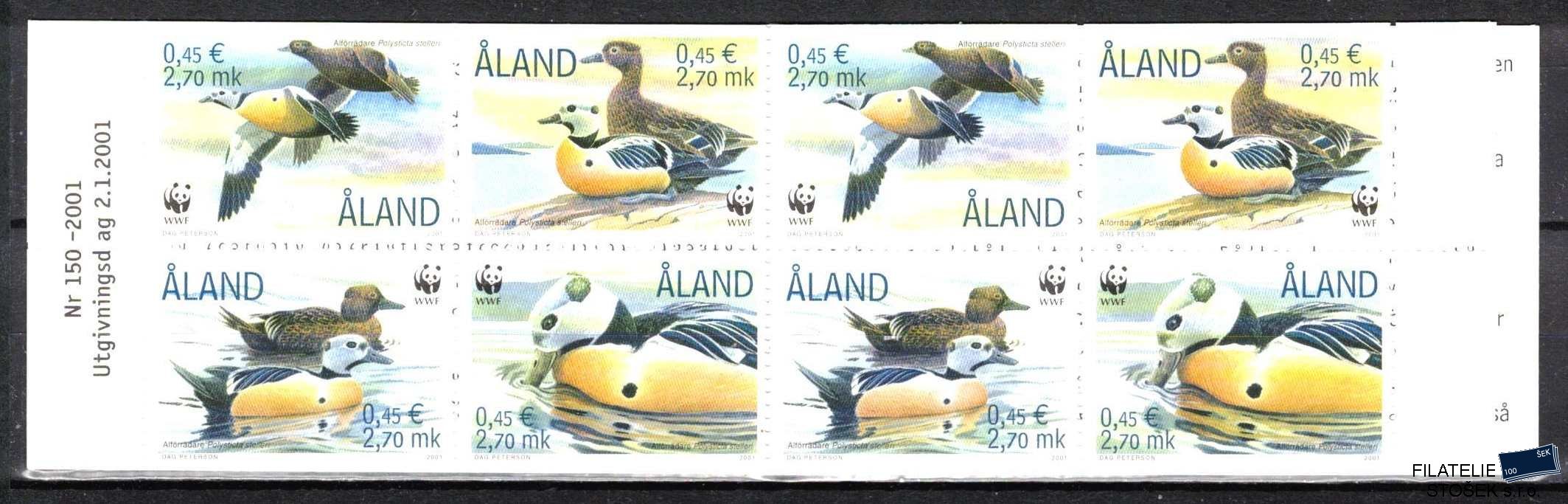 Alandy známky Mi 0183-6 Sešitek