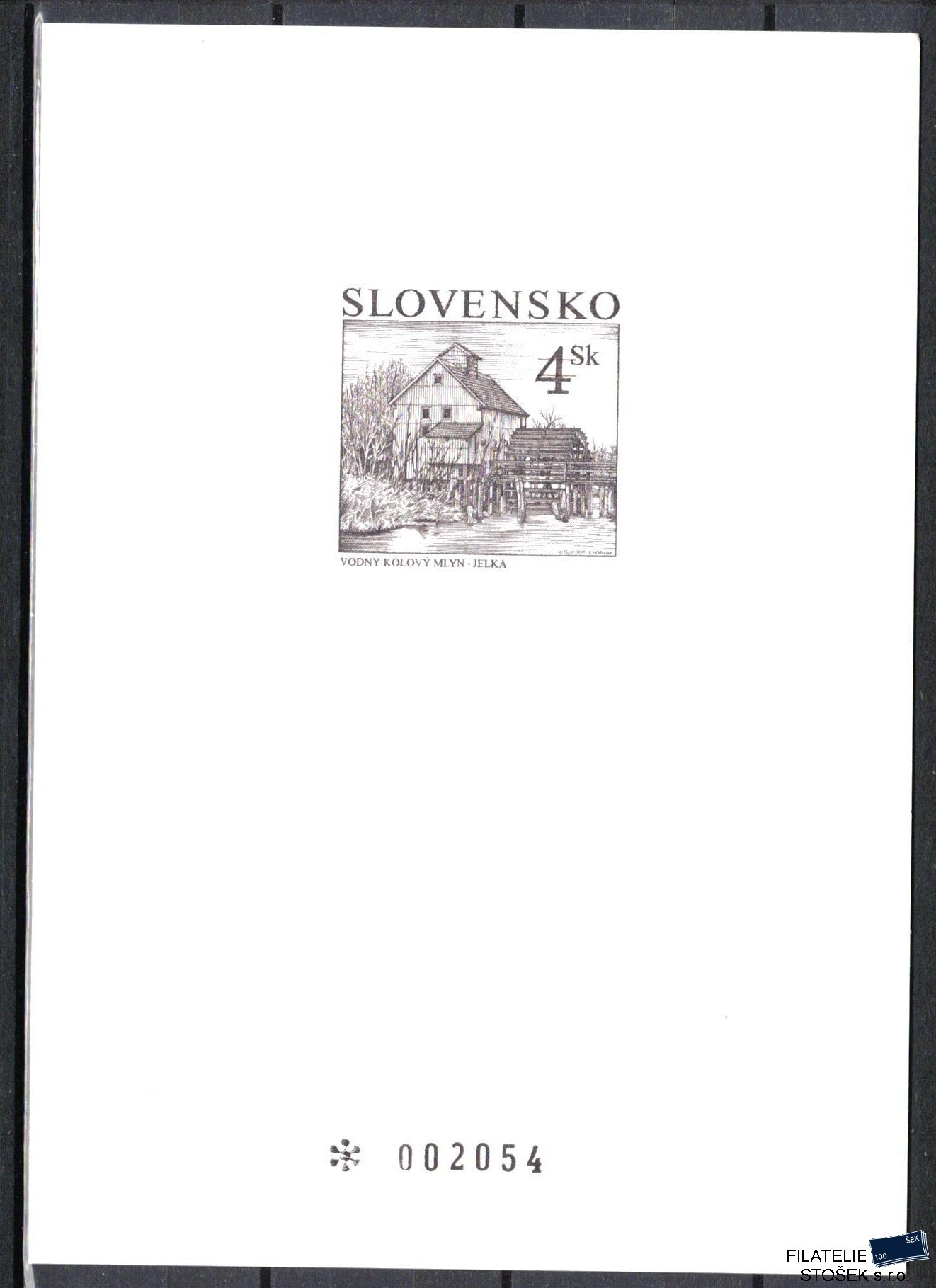 Slovensko černotisky PT 21b