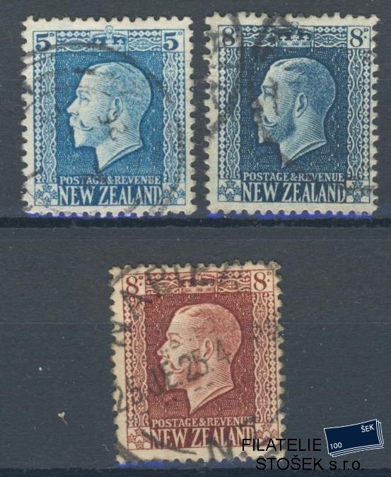 New Zeland známky Mi 161-63