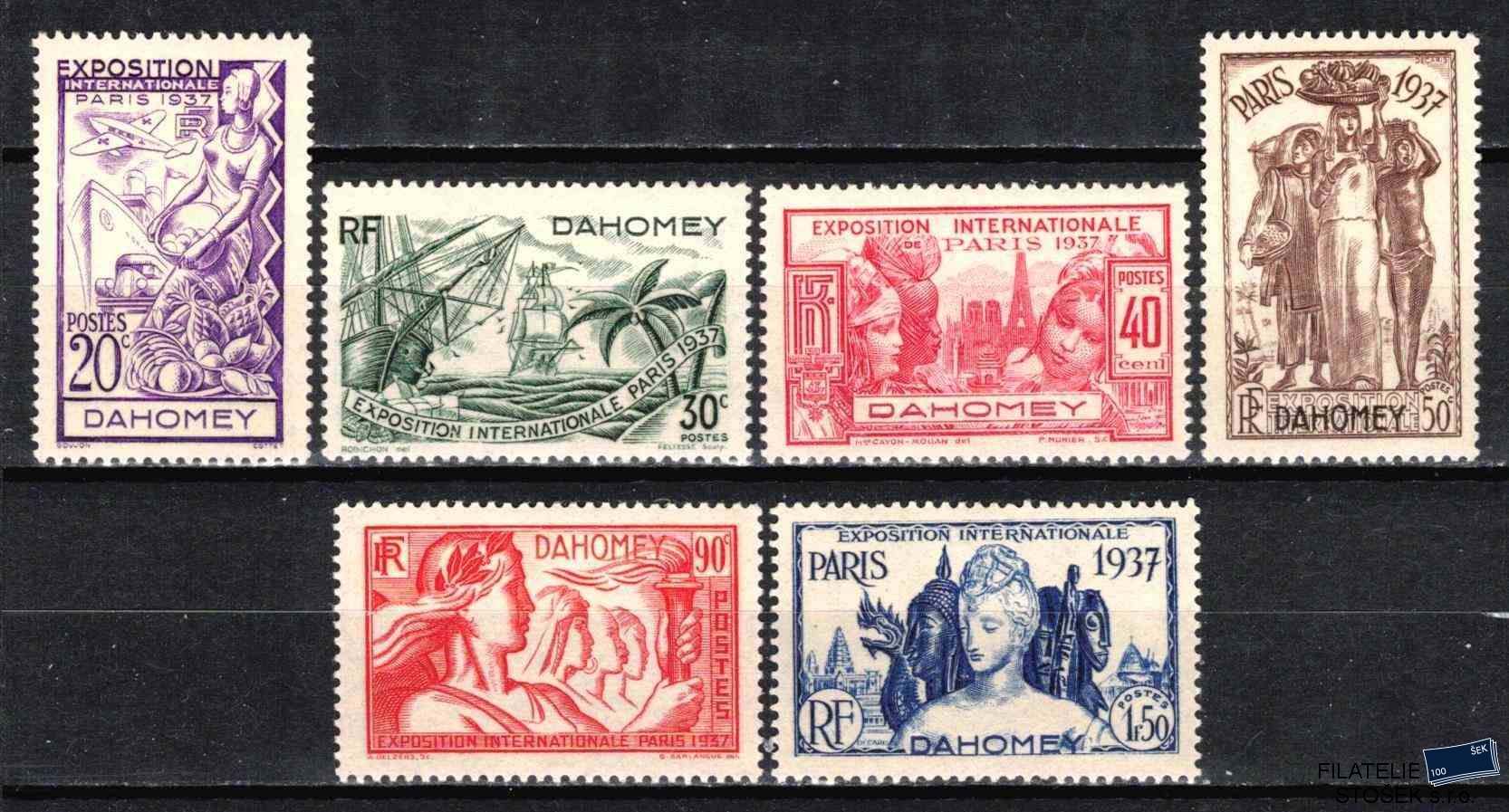 Dahomey známky Yv 103-8