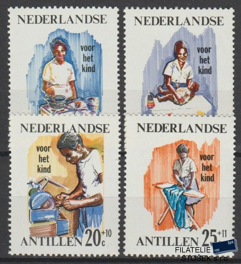 Nederlandse Antillen známky Mi 170-73