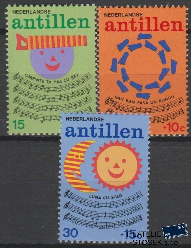 Nederlandse Antillen známky Mi 289-91