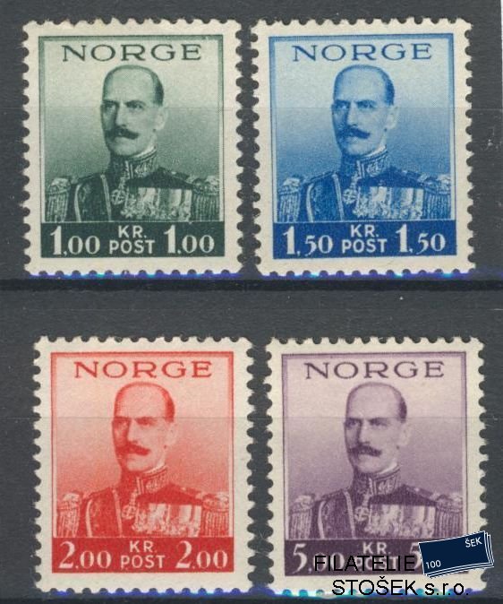 Norsko známky Mi 191-94