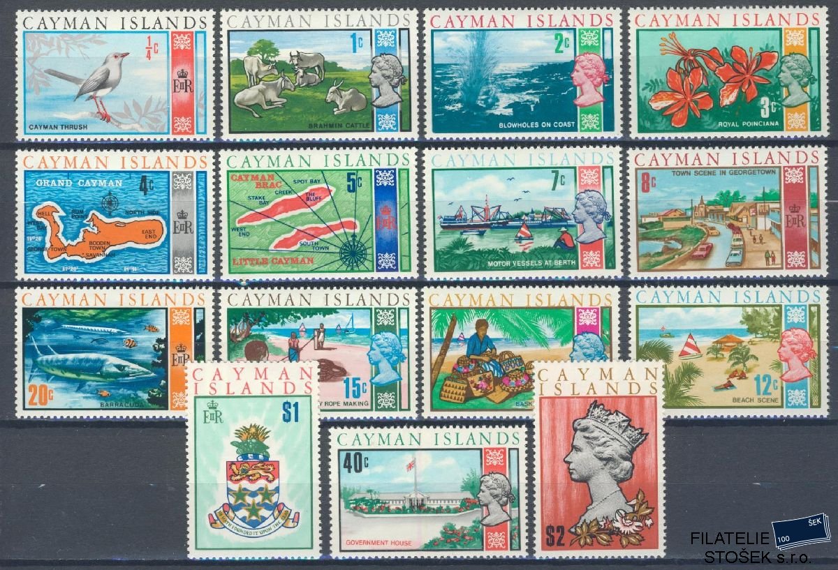 Cayman Islands známky Mi 261-75