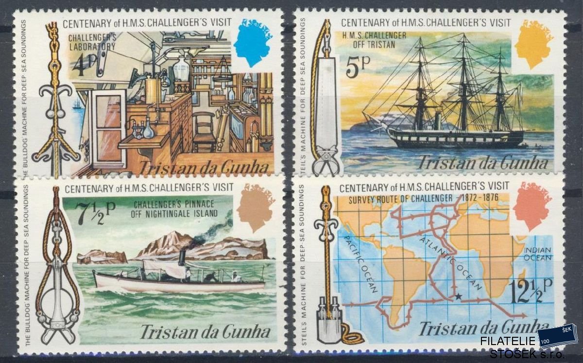 Tristan da Cunha známky Mi 181-84