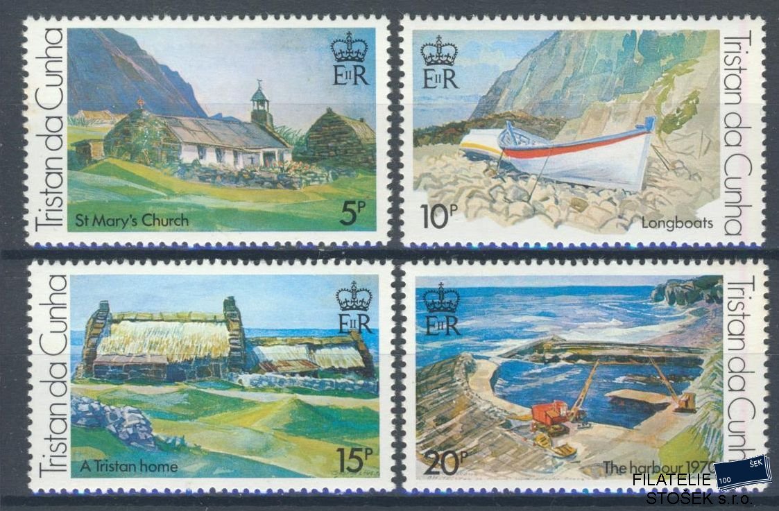 Tristan da Cunha známky Mi 234-37