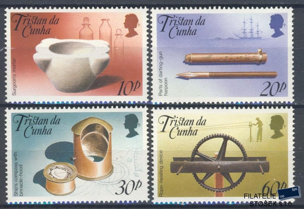 Tristan da Cunha známky Mi 477-80