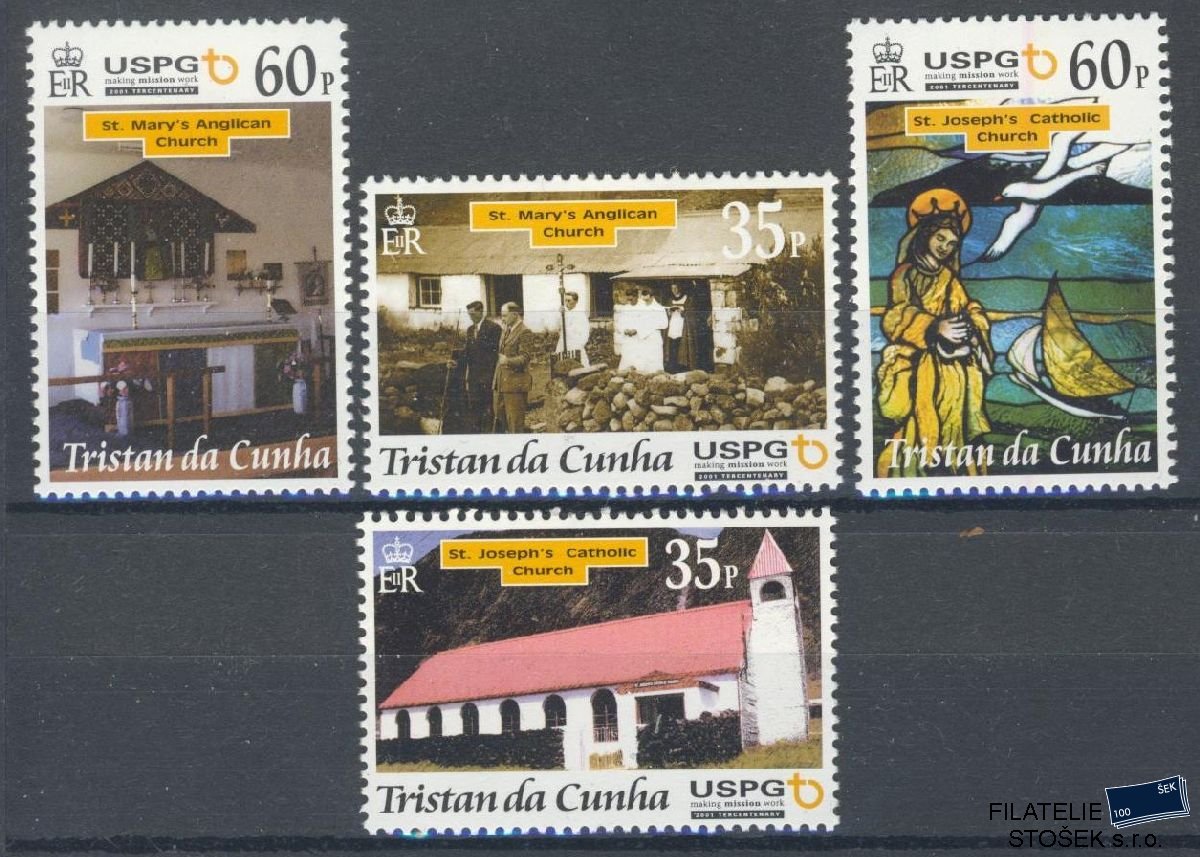 Tristan da Cunha známky Mi 743-46