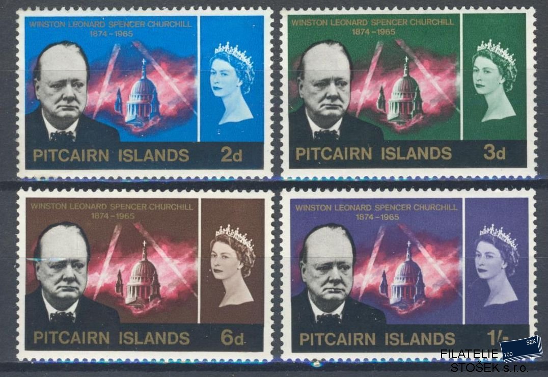 Pitcairn Islands známky Mi 56-59