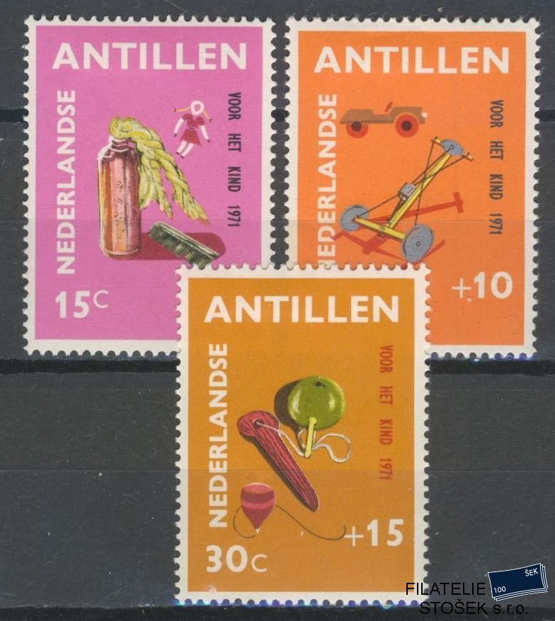 Niederlandse Antillen známky Mi 236-38