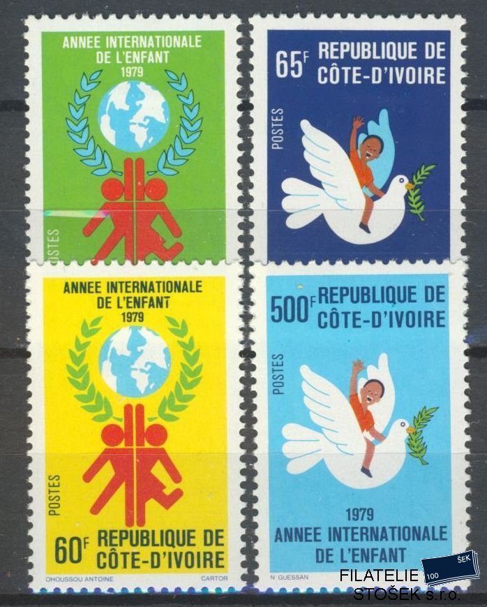 Cote d´Ivoire známky Mi 587-90