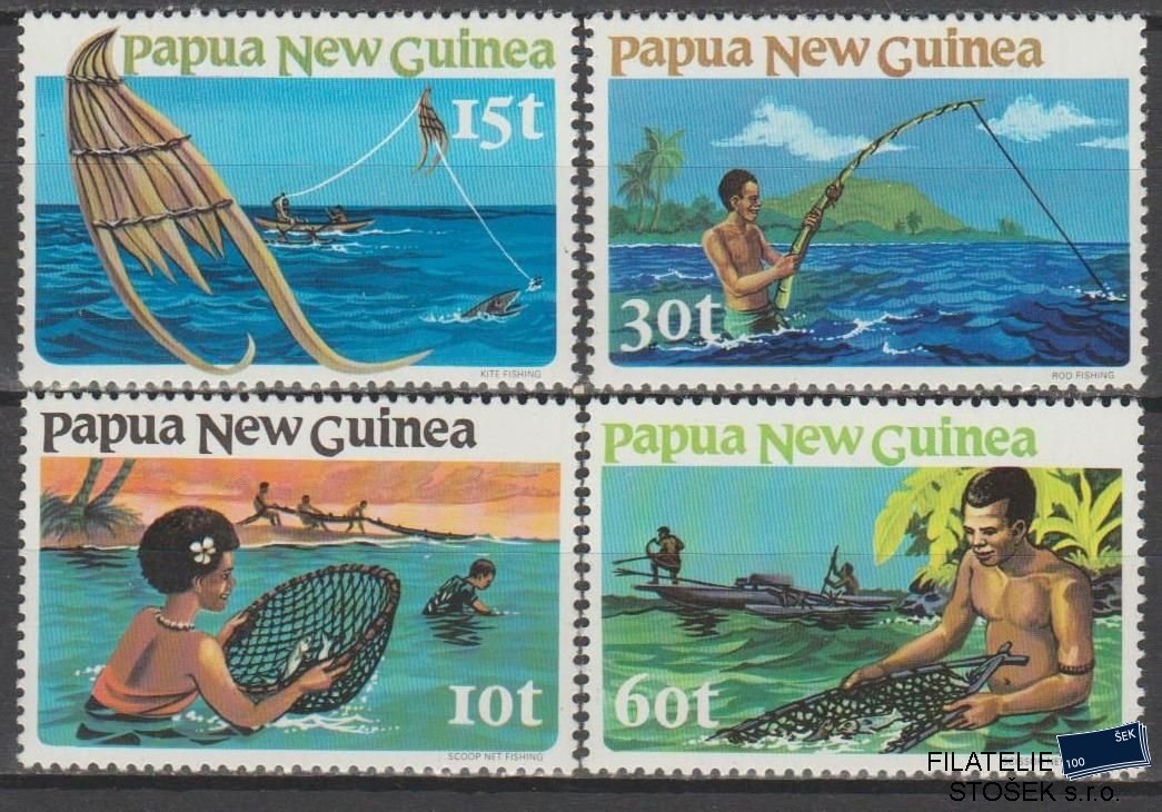 Papua New Guinea známky Mi 418-21