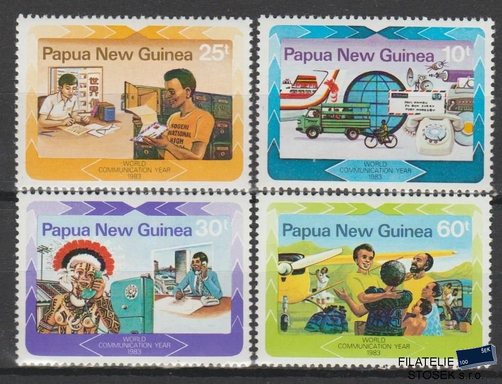 Papua New Guinea známky Mi 463-66