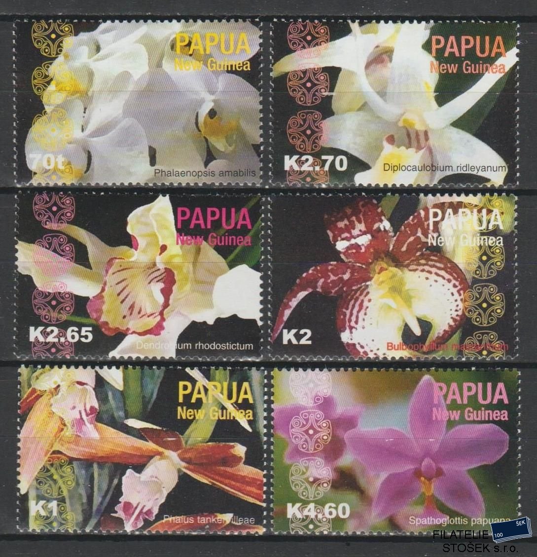 Papua New Guinea známky Mi 1058-63