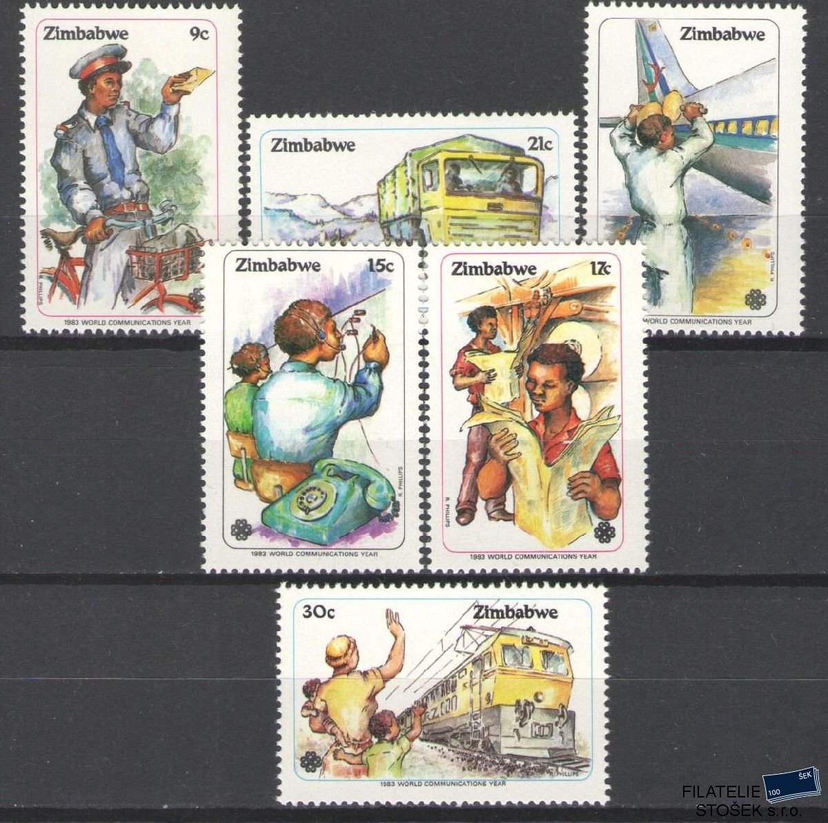 Zimbabwe známky Mi 280-85