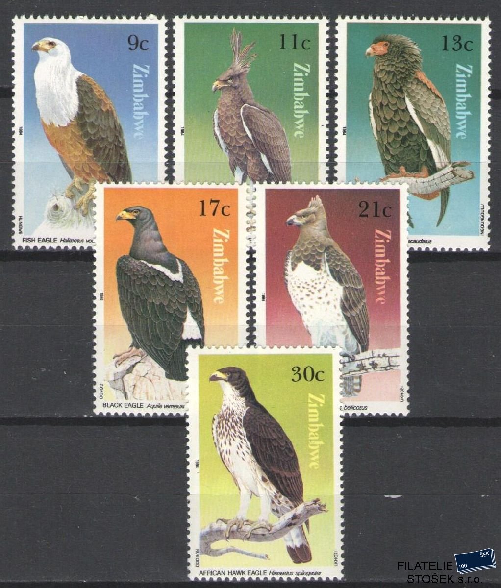 Zimbabwe známky Mi 297-302