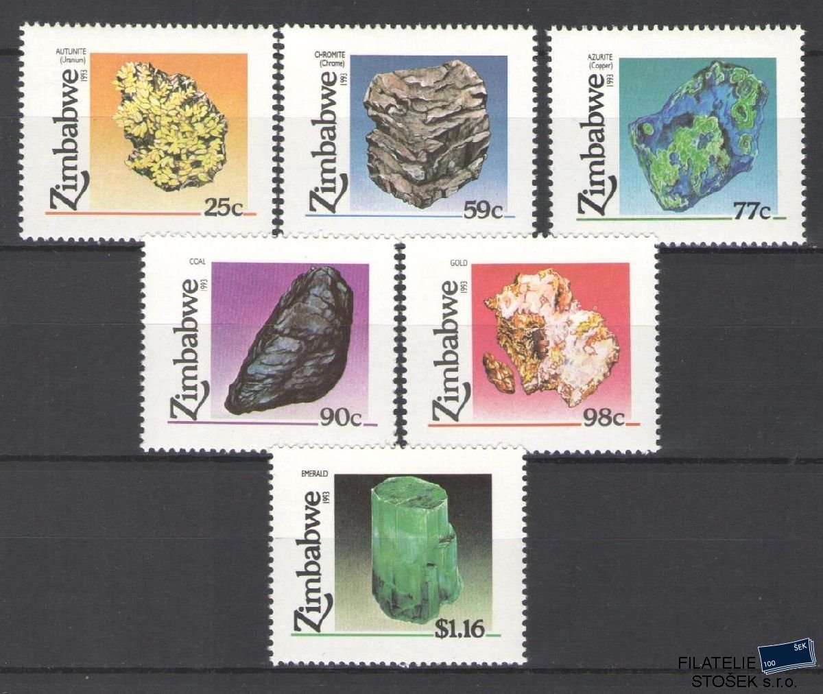 Zimbabwe známky Mi 494-99