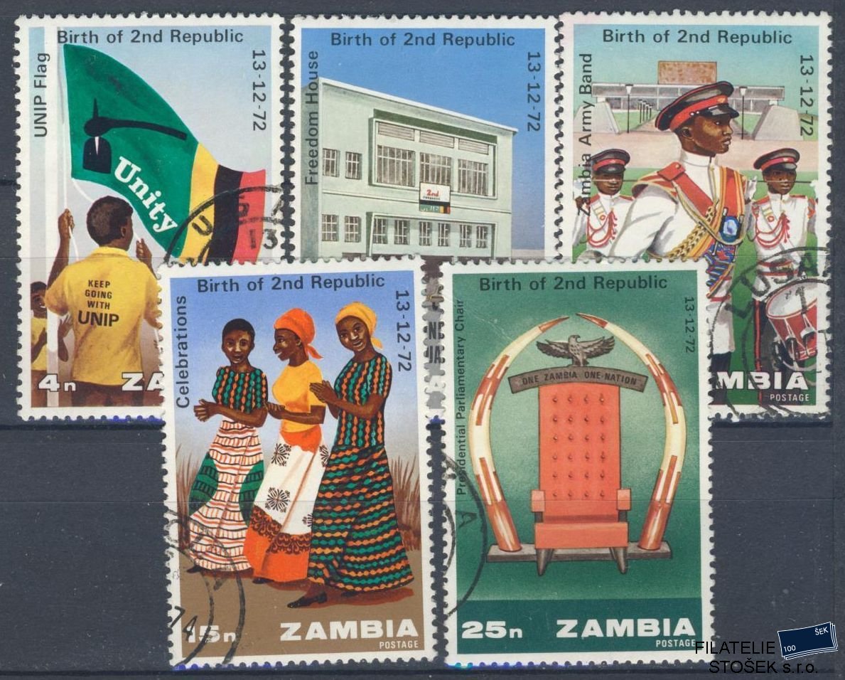 Zambia známky Mi 115-19