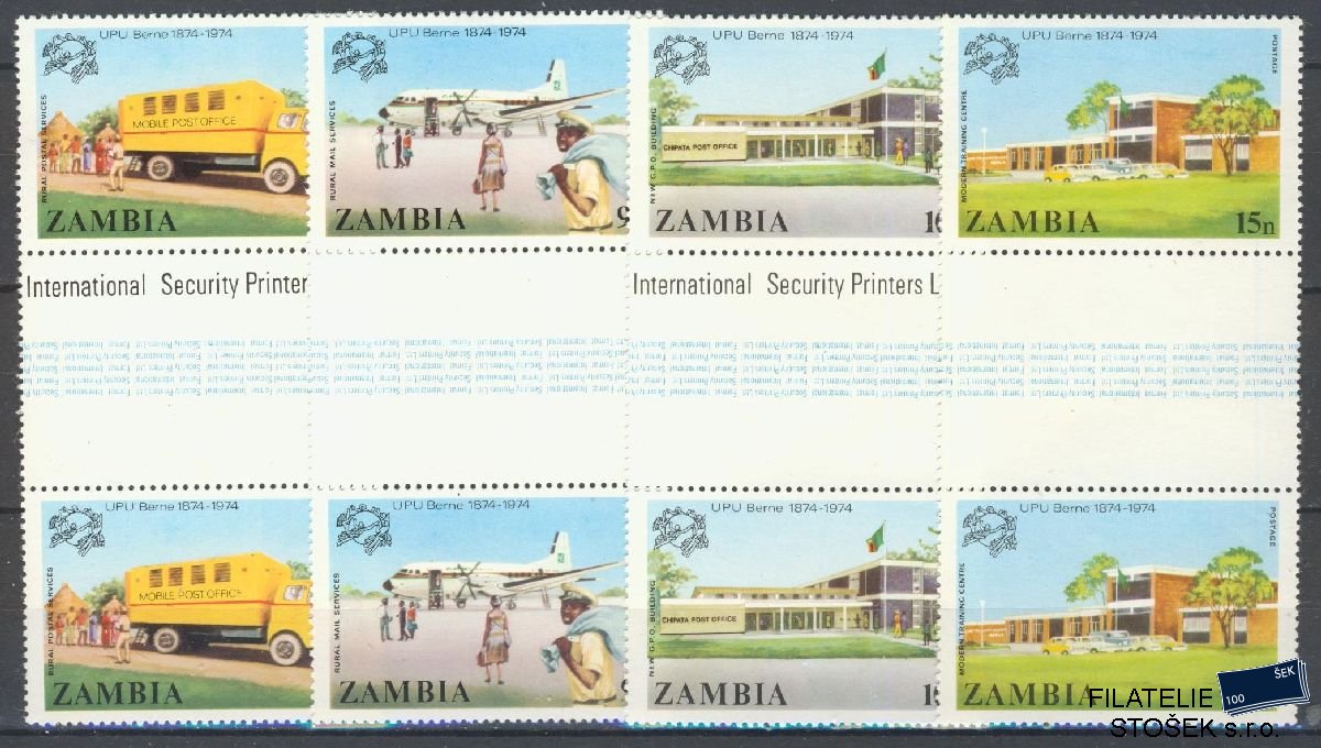 Zambia známky Mi 133-36 Meziarší