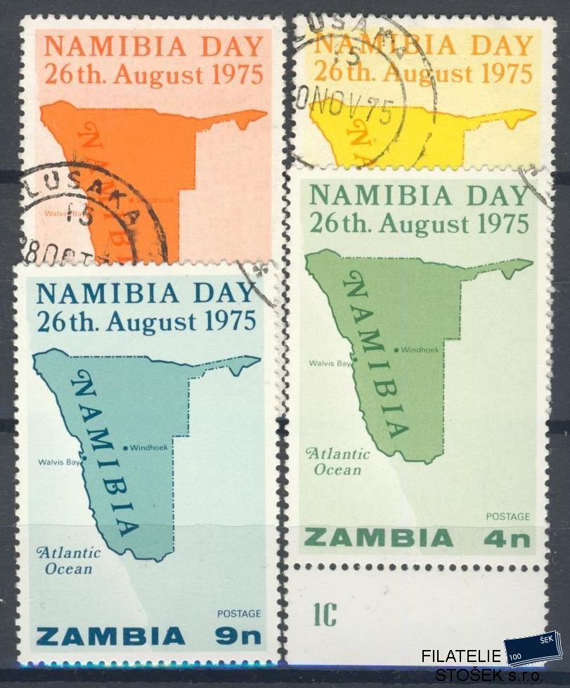 Zambia známky Mi 155-58