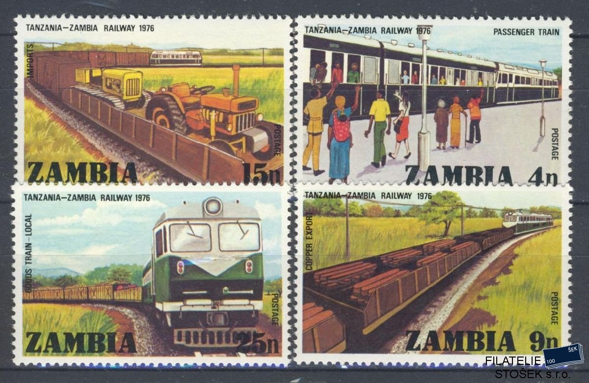 Zambia známky Mi 168-71