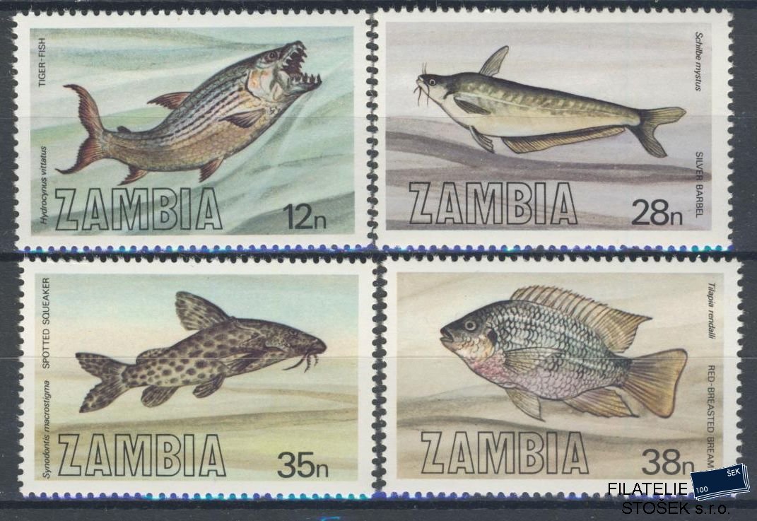 Zambia známky Mi 298-301