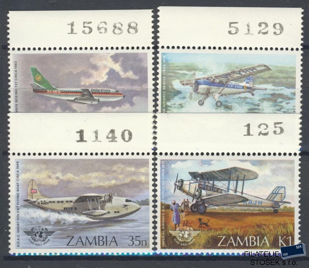 Zambia známky Mi 306-9