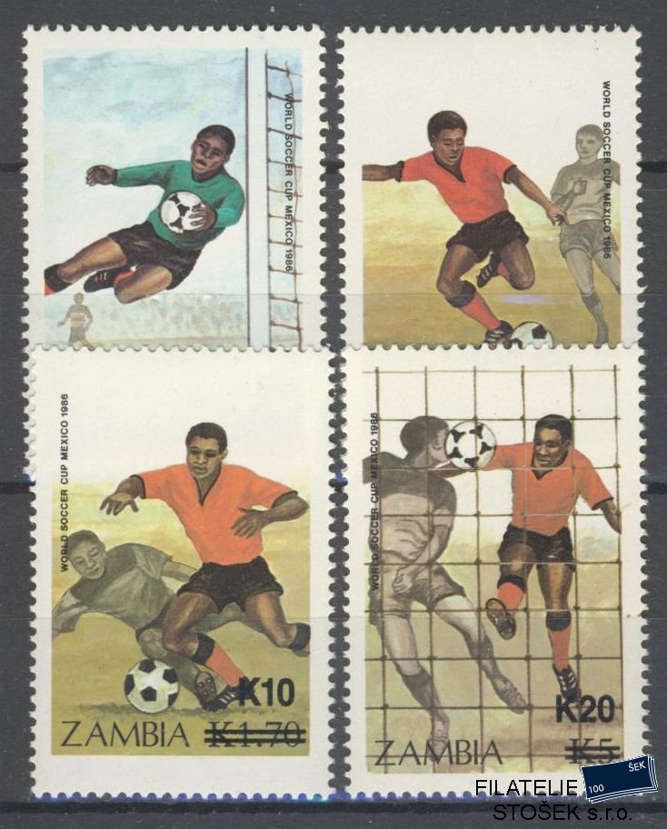 Zambia známky Mi 410,14,18,23