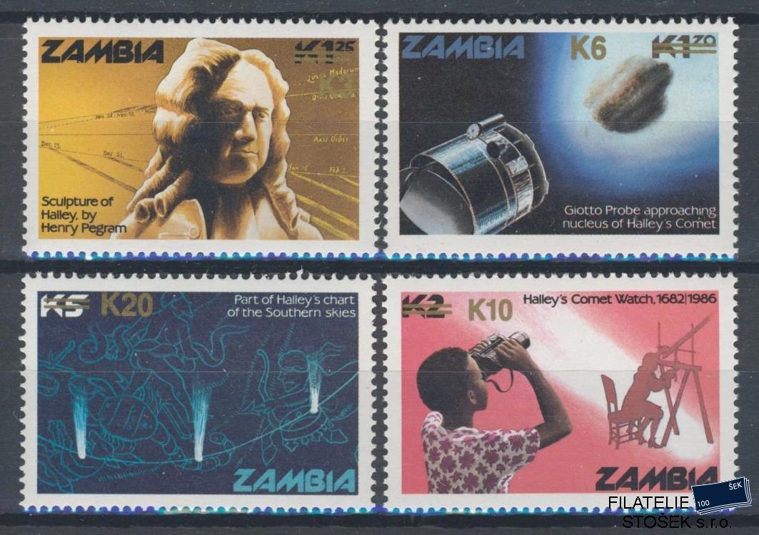 Zambia známky Mi 411,16,20,24