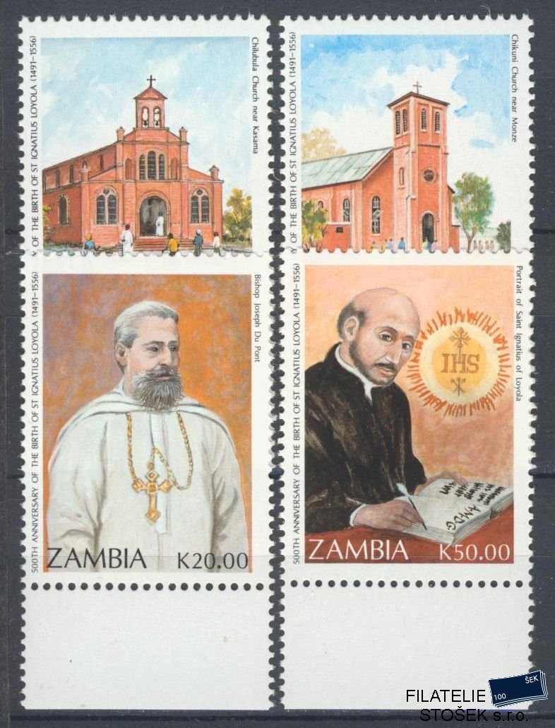 Zambia známky Mi 582-85