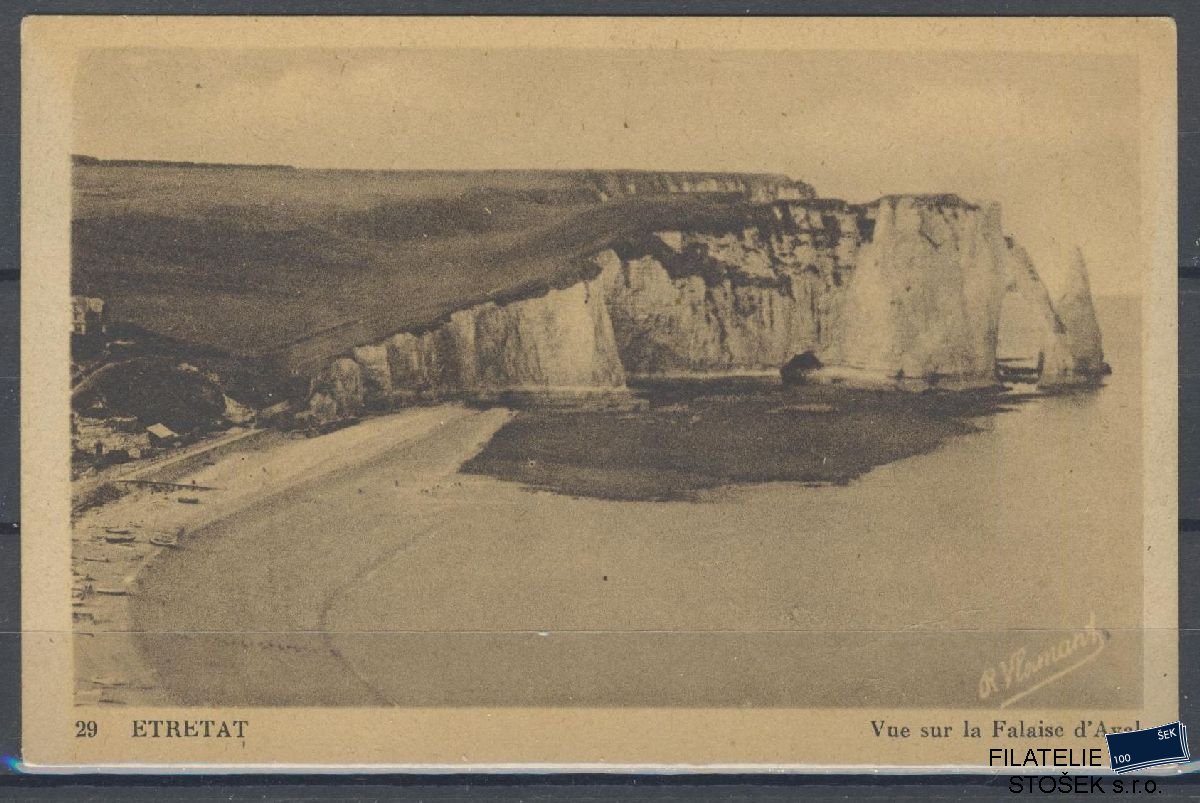 Francie pohlednice - Etretat