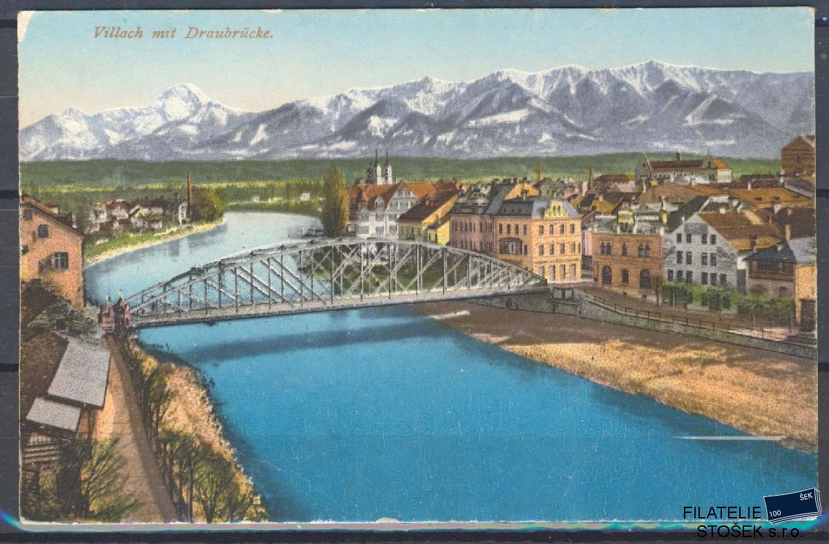 Rakousko pohlednice - Villach