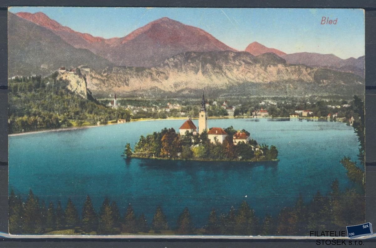 Chorvatsko pohlednice - Bled