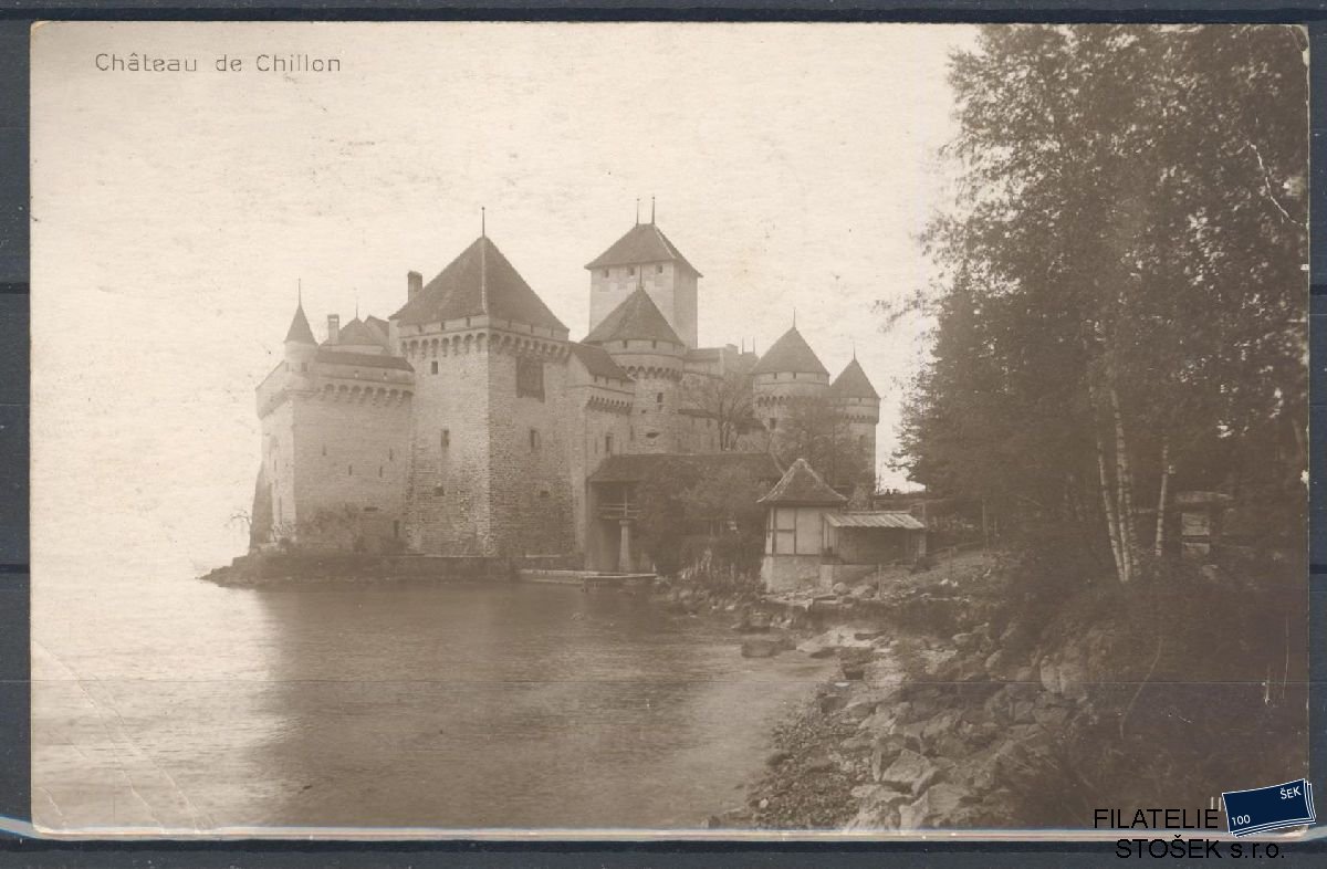 Švýcarsko Pohlednice - Chateu de Chillon