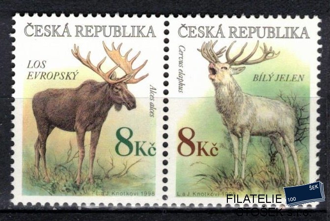 Česká republika známky 181-2 Dvoupáska