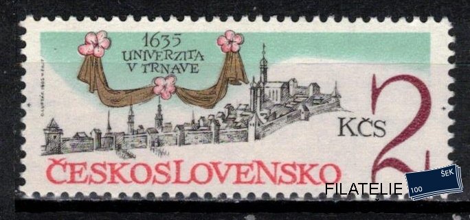 Československo známky 2684 DV ZP 7/1