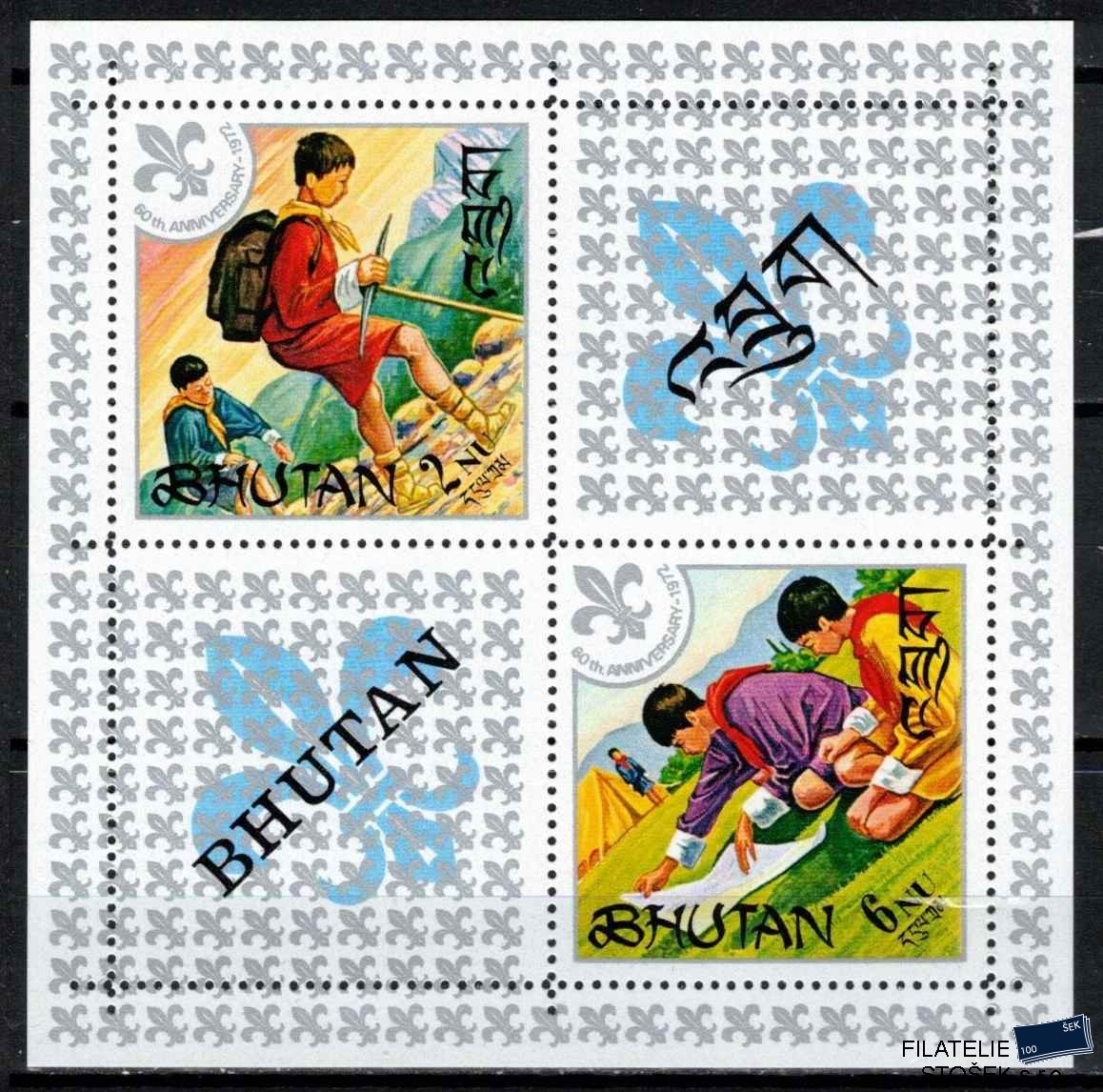 Bhutan známky Mi 0484-5 - Bl.47