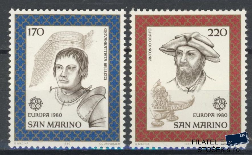 San Marino známky Mi 1212-13