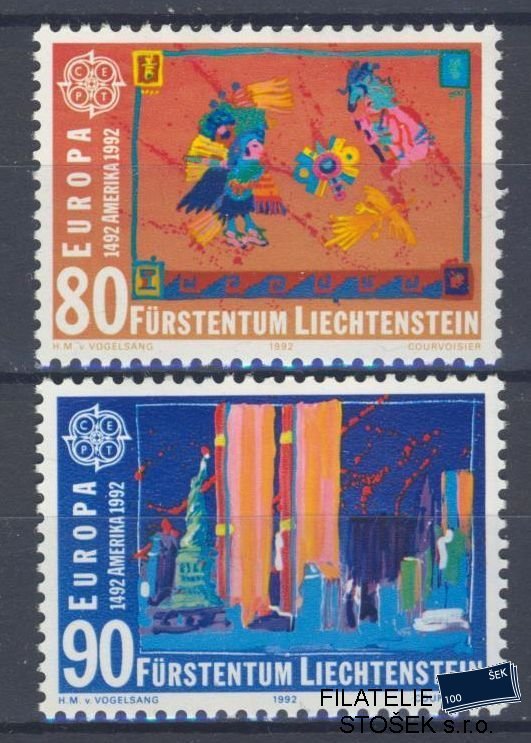 Liechtenstein známky Mi 1033-34