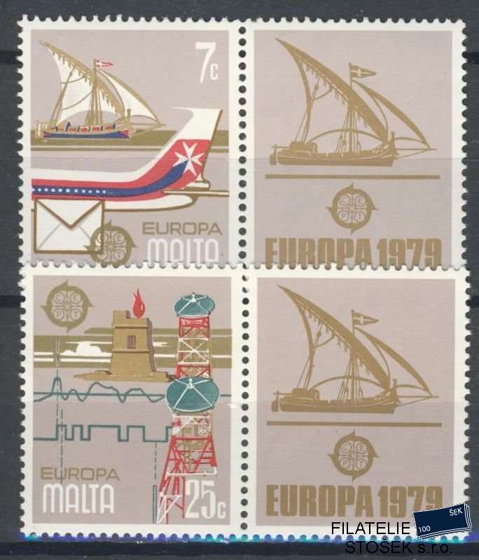 Malta známky Mi 594-95 K