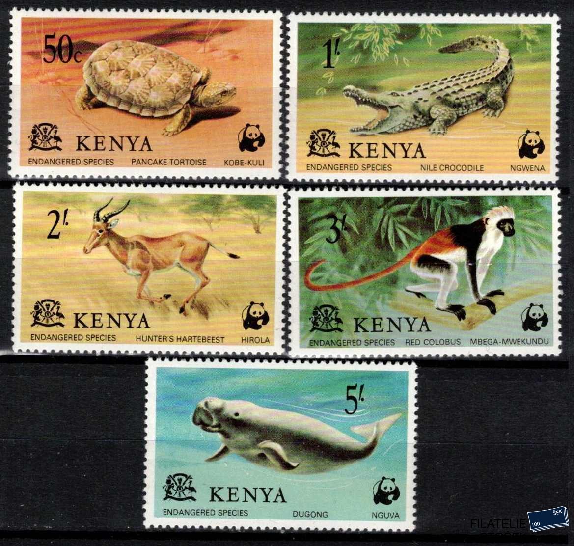 Kenya známky Mi 0087-91