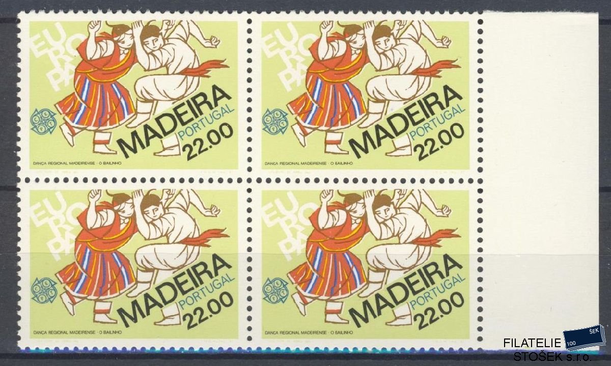 Madeira známky Mi 70 4 Blok